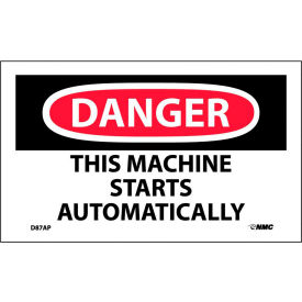 Automatic Equipment Signs