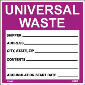 Hazardous Waste Labels