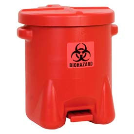 Eagle Biohazardous Polyethylene Waste Cans