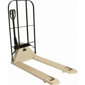 Pallet Jack Truck with Cargo Backrest