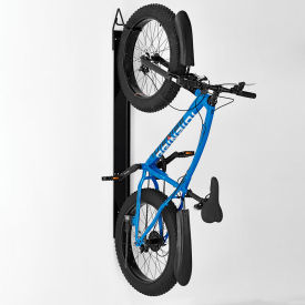 vertical mount bike rack