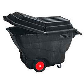 Rubbermaid® Structural Foam Plastic Tilt Trucks - up to 1 Cu. Yd. Capacity