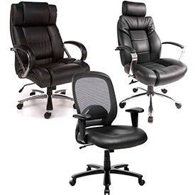 Leather Big & Tall Chairs
