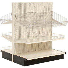Lozier Gondola - Double Sided - Aisle Shelving