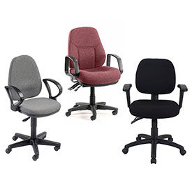 Interion® Fabric Task Chairs