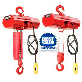 Coffing® Light-Duty Electric Power Chain or Wire Hoists