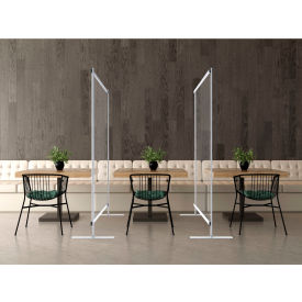 Global Industrial Floor Supported Portable Personal Safety Partitions