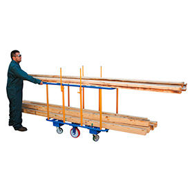 Horizontal Lumber Transport Cart
