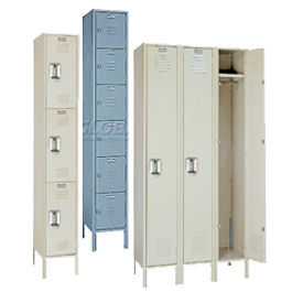 Lyon Assembled Steel Locker With Recessed Handle
