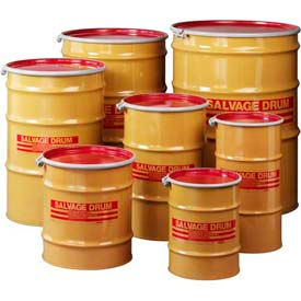 Skolnik Steel Salvage Transport Overpack Drums