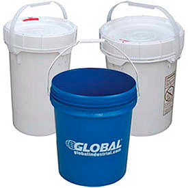 plastic pails with lids