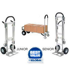 Aluminum 2-in-1 Convertible Hand Trucks