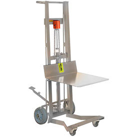 Stainless Steel Foot Pedal Lift Trucks
