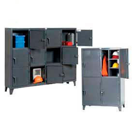 Strong Hold® All Welded Extra Heavy Duty Steel Lockers