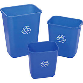 Global Industrial Plastic Recycling Wastebaskets