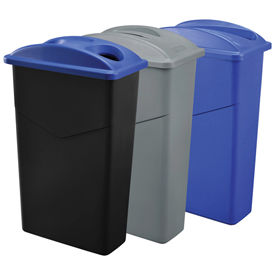 Global Industrial Slim Trash Containers