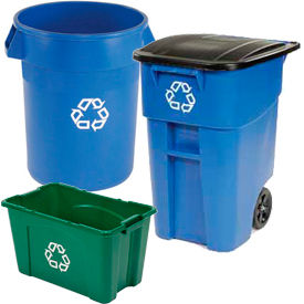 Rubbermaid® Recycling Containers