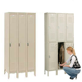 Penco Vanguard Steel Locker With Latching Pull Handle Assembled