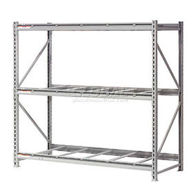Global - Made in USA - Extra High Capacity Metal Bulk Storage Rack Without Decking