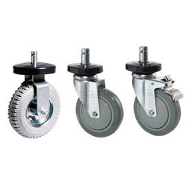 Stem Casters For Wire Shelving, Caster Wheels For Wire Shelving