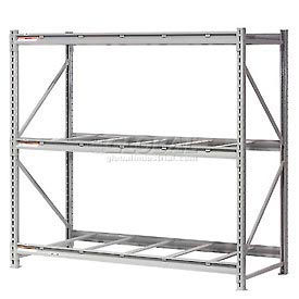 Global - Extra High Capacity Metal Bulk Storage Rack Without Decking