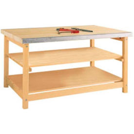 Sheet Metal Maple Benches