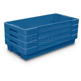large plastic storage trays