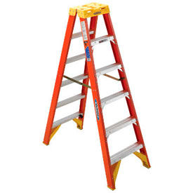 Werner® Dual Access Fiberglass Step Ladders