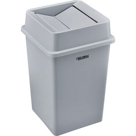 Global Industrial Square Plastic Trash Containers