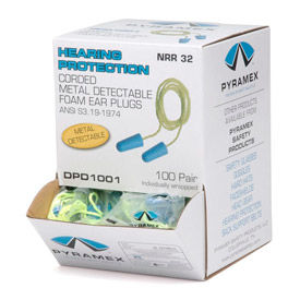Metal Detectable Ear Plugs