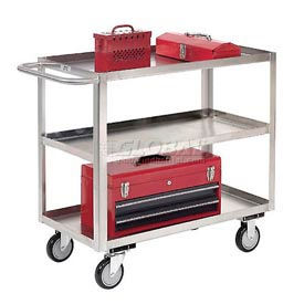 Stainless Steel Utility & Stock Carts - Welded