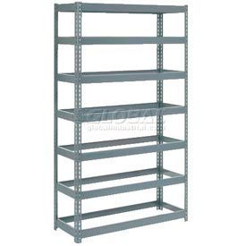 7' High Boltless Steel Shelving Without Decking