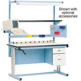 Pro-Line Ergo-Line Hand Crank or Electric Height Adjustable Workbenches