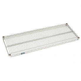 Nexel® Chrome Wire & Solid Galvanized Shelves