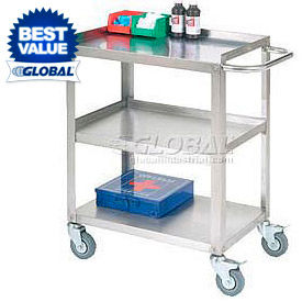 Stainless Steel Utility & Stock Carts - Ready to Assemble