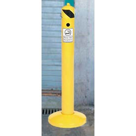 Steel Smoker'S Bollard 1 1/4 Inch Diameter With Bolt Kit