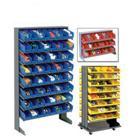 Pick Rack With Plastic Shelf Bins