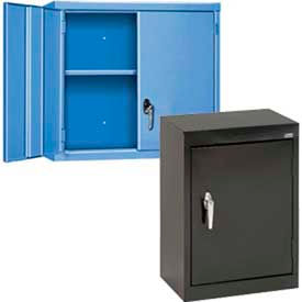 Compact & Wall Mount Solid Door Cabinets
