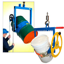 Crane or Hoist Suspended Tilting Drum Dumpers