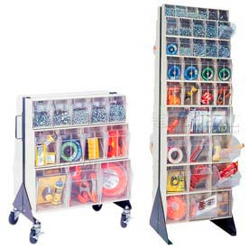 Single & Double Sided Clear Tip Out Bin Racks