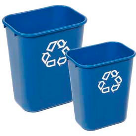 Rubbermaid® Deskside Paper Recycling Wastebaskets