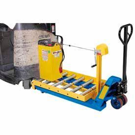Forklift Battery Transfer Platforms Fork Lift Battery Movers Transporters Battery Changers At Global Industrial