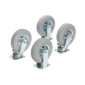 Global Industrial Full Pneumatic Casters 200-450 Lb. Capacity