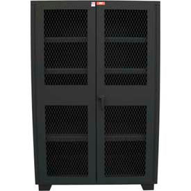 Extra Heavy Duty Ventilated Storage Cabinets - 1800 LB. Shelf Capacity