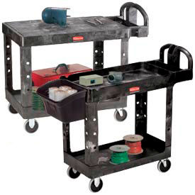 Rubbermaid® Plastic Service & Utility Carts