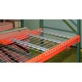 Wireway Husky Pallet Rack - Wire Mesh Decking - Galvanized Steel