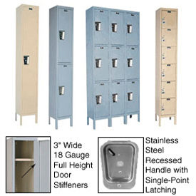 Hallowell Secure Quiet Steel Lockers- Ready To Assemble