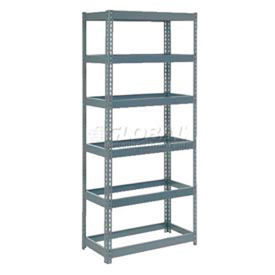 6' High Boltless Steel Shelving Without Decking