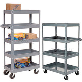 Heavy Duty KD Steel Shelf Storage Trucks