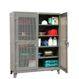 All Welded 12 Gauge Heavy Duty Ventilated Storage Cabinets